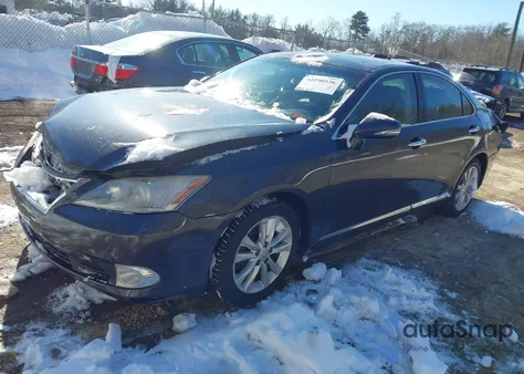 2011 Lexus Es 350 from USA, damaged, VIN JTHBK1EG5B2435827